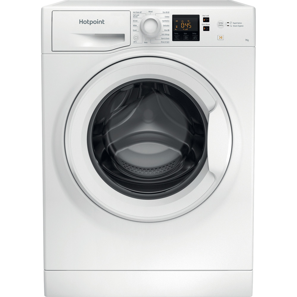 Hotpoint NSWF743UWUKN 7Kg 1400Rpm Washing Machine White