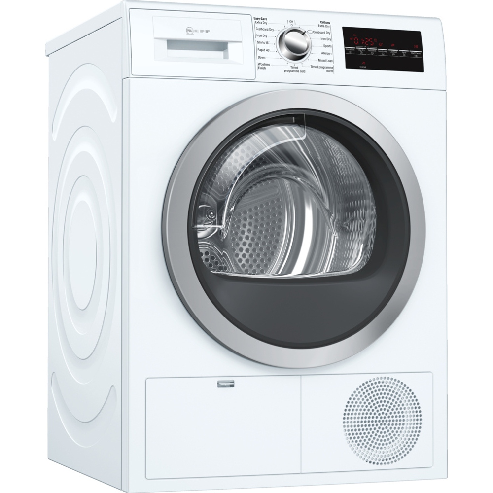 Neff R8580X3GB Freestanding 9kg Condenser Tumble Dryer - White