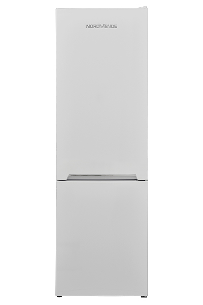 Nordmende RFF60404WH 55cm 60/40 Fridge Freezer with Chrome Recessed Handle - White 