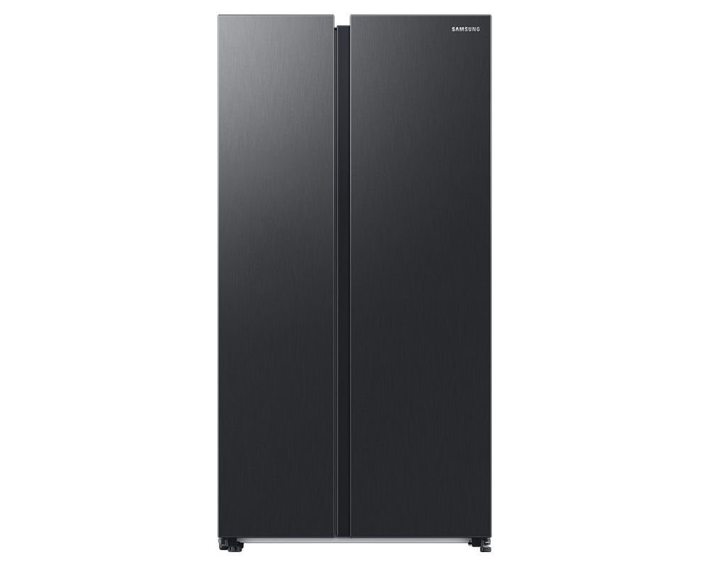 Samsung Series 8 RS66DG815CB1EU Freestanding American Fridge Freezer - Black