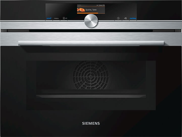 Siemens CM676GBS6B Compact Oven with Microwave