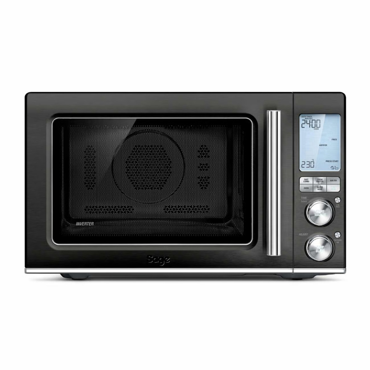 Sage SMO870BST4GUK1 the Combi Wave 3 in 1 Oven Black - Stainless Steel
