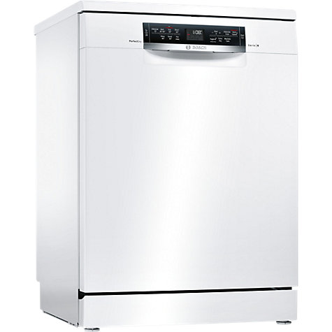 Bosch SMS67MW00G 14 Place Settings Full Size Dishwasher with PerfectDry - White