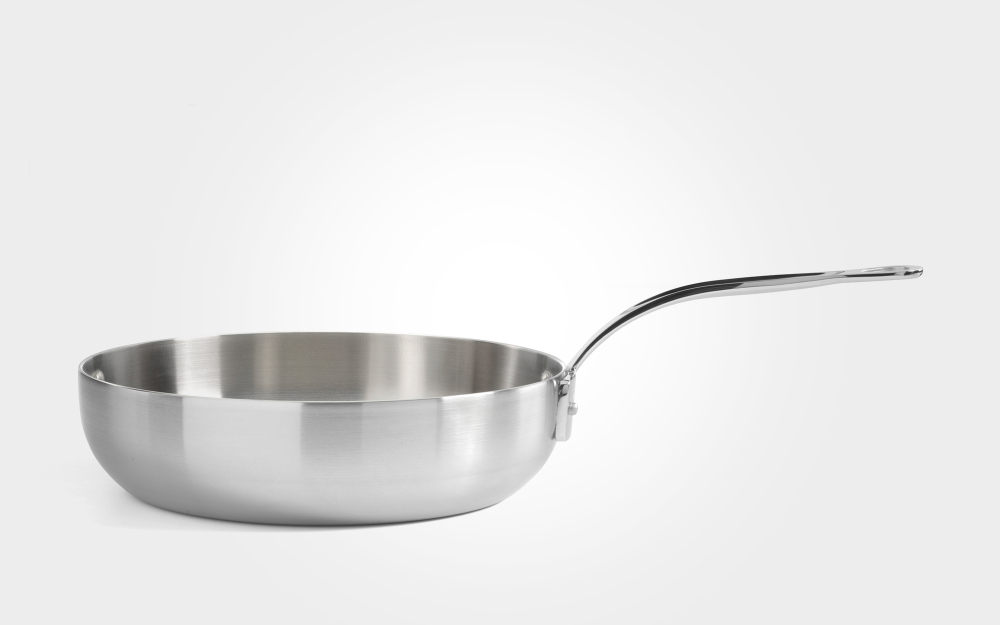 Samuel Groves STP7458DRH Classic 24cm Stainless Steel Triply Chefs Pan