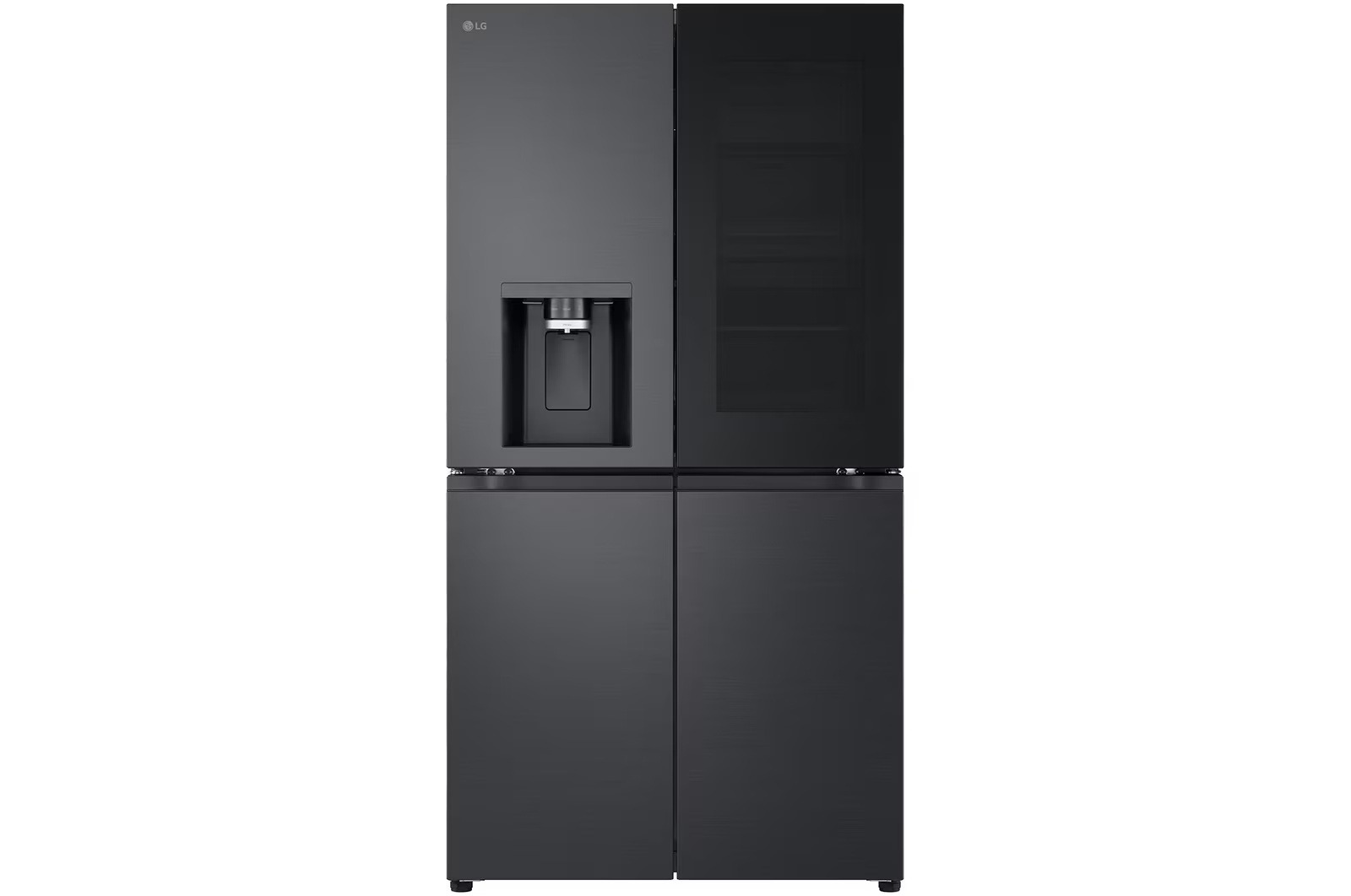 LG GMK960EV2E Multi Door 646L Insta View Fridge Freezer - Essence Black Steel