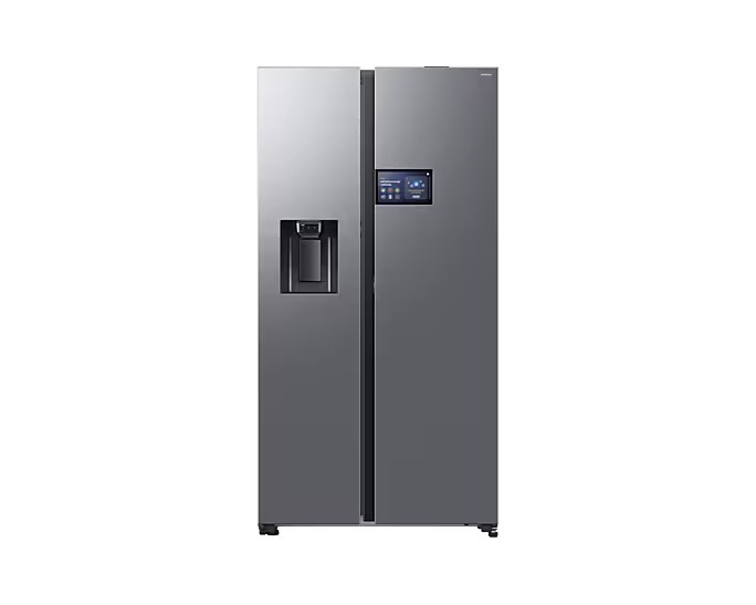 Samsung RS90F64EDTEU Series 9 AI Home Smart American Fridge Freezer - Silver