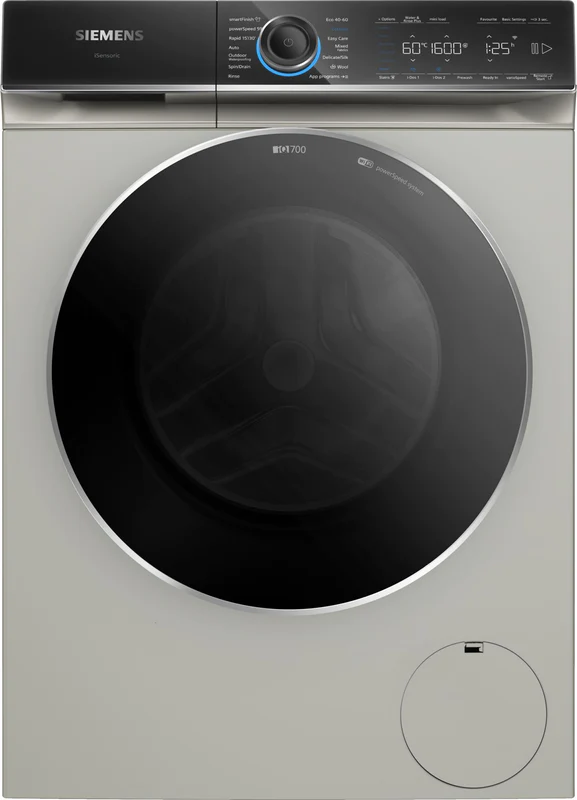 Siemens WG56B2ATGB Freestanding Washing Machine - Silver 