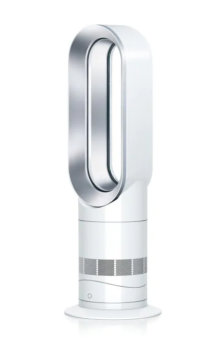 Dyson AM09 Hot and Cold Fan Heater - White and Nickel | Donaghy Bros.