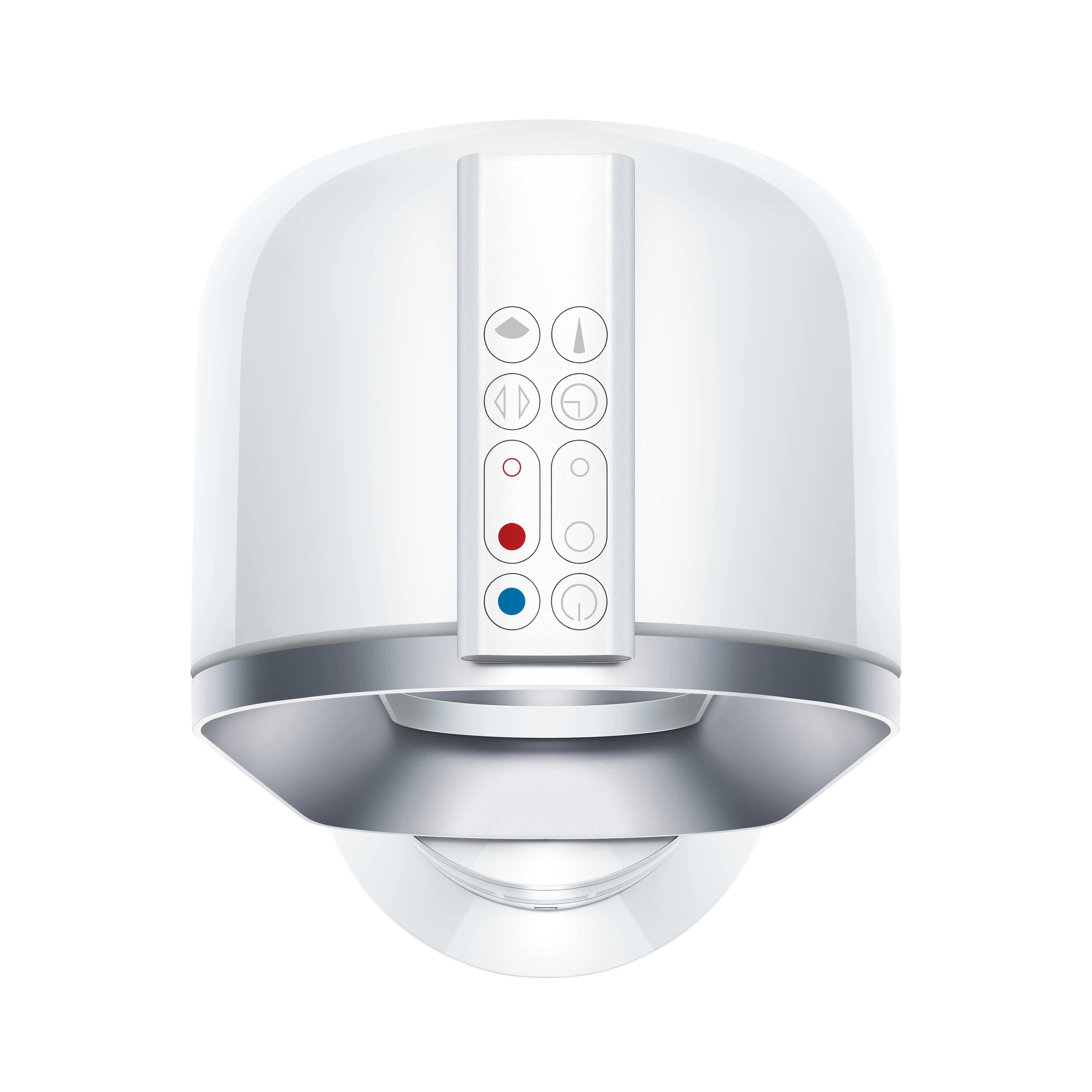 Dyson AM09 Hot and Cold Fan Heater - White and Nickel | Donaghy Bros.