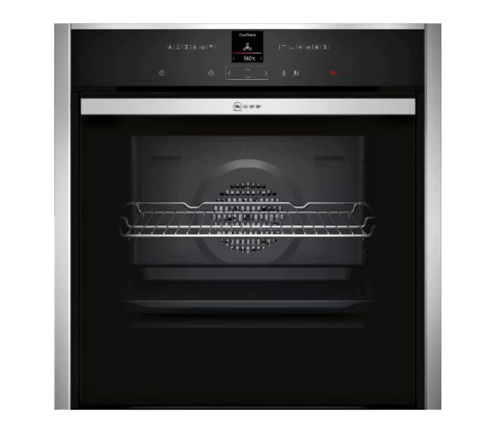 Display Model Neff B57CR23N0B Pyrolytic Slide and Hide Oven Stainless Steel Donaghy Bros