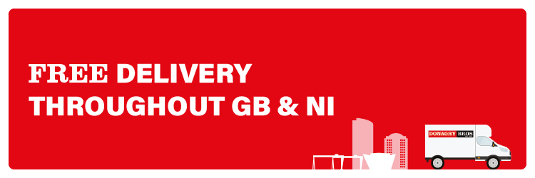 Free Delivery throughout GB and NI